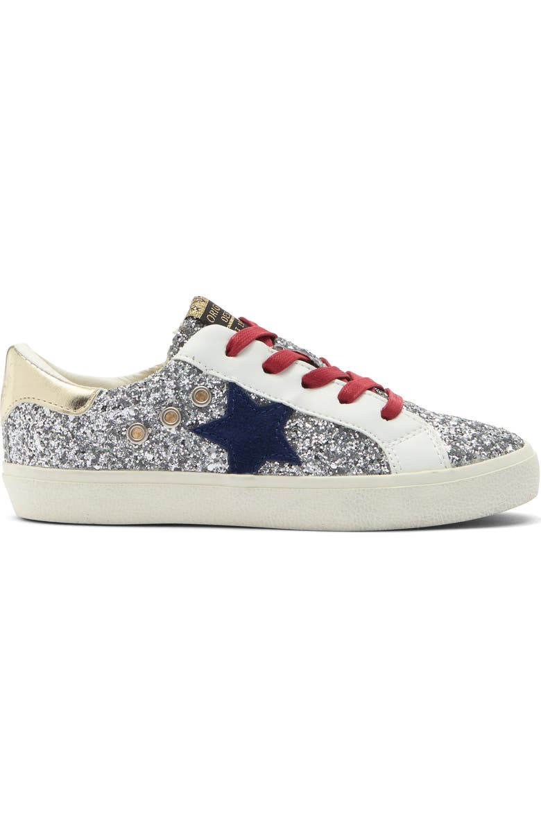 Vintage Havana Kids' Henriette Sneaker, Alternate, color, Wild Silver/ Glitter