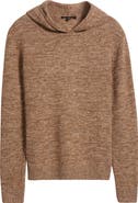 Robert Barakett Wildman Merino Wool Hooded Sweater