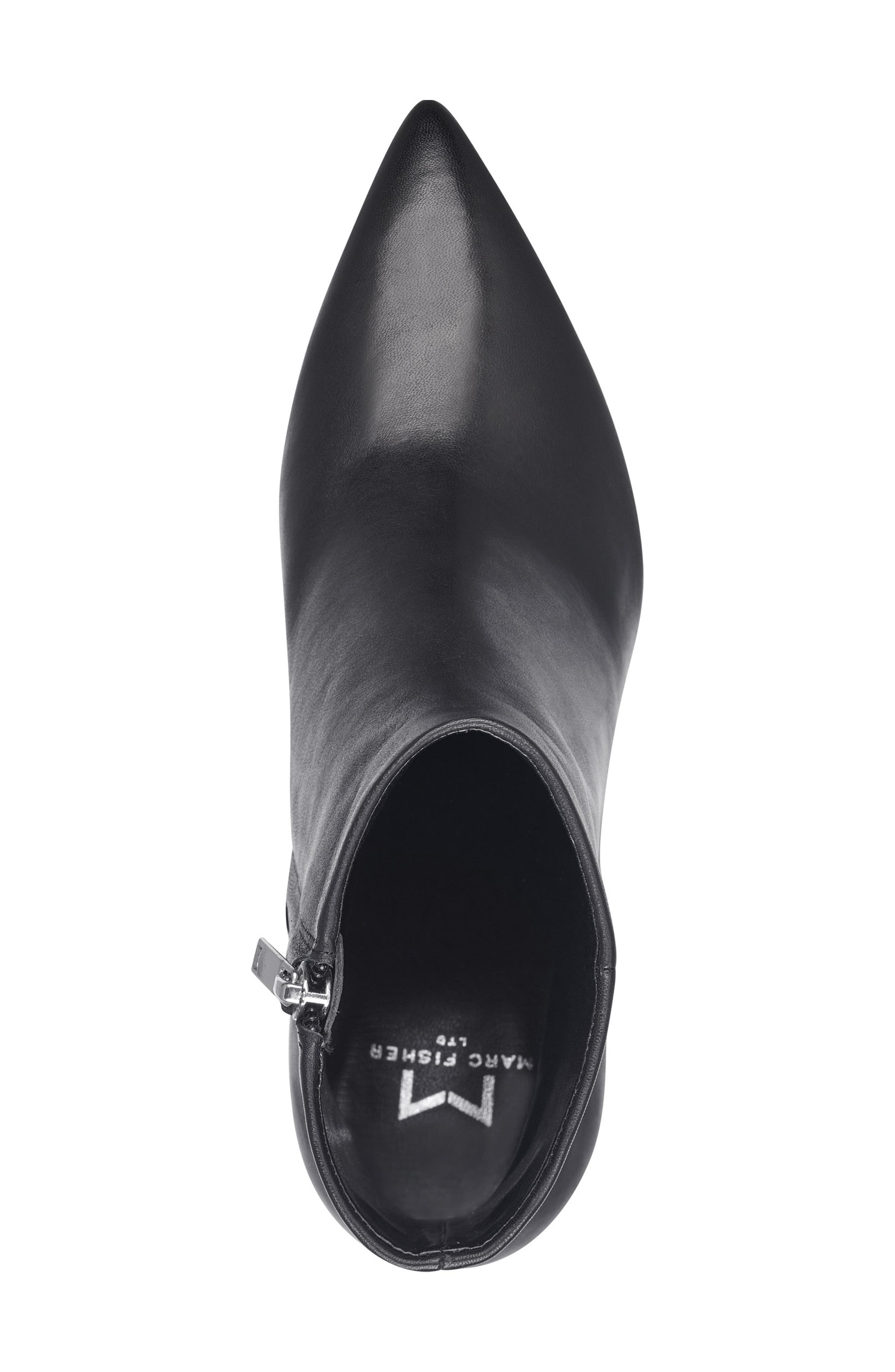 Marc Fisher LTD Jarli Bootie, Alternate, color, Black Leather