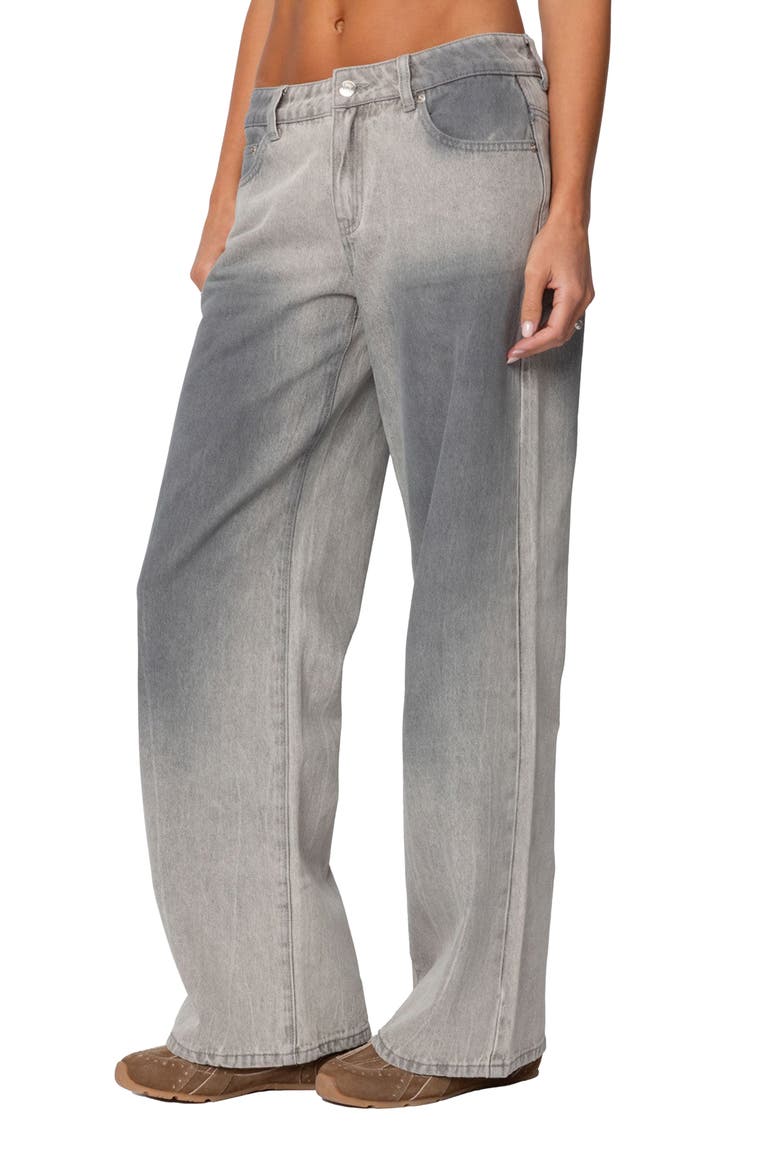 Joe Low Rise Wide Leg Jeans, Alternate, color, GRAY-WASHED