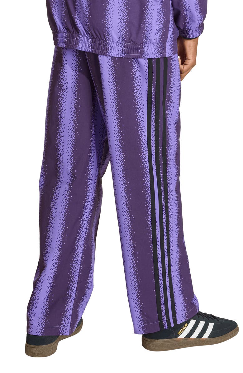 adidas Originals Kids' Minecraft 3-Stripes Track Pants, Alternate, color, Purple Rush/ Violet
