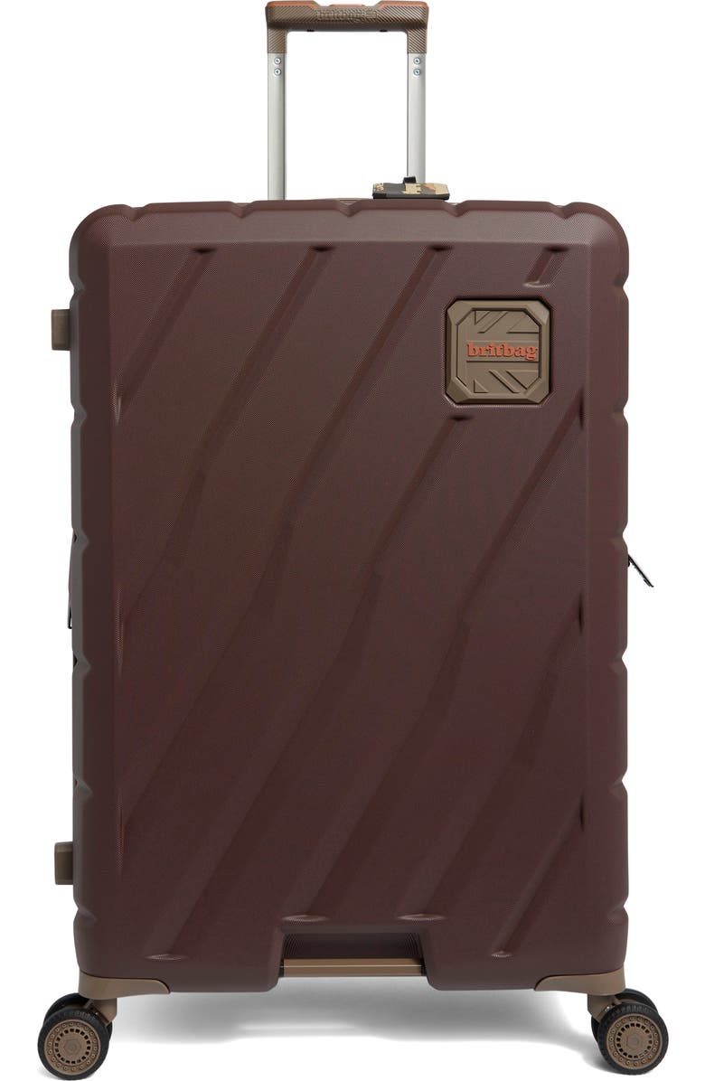 Britbag Stoneleigh 27-Inch Hardside Spinner Luggage, Main, color, Shaved Chocolate