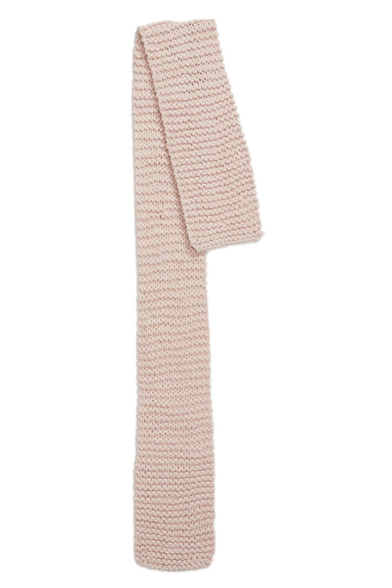 Chunky Knit Oversize Scarf, Alternate, color, BLUSH