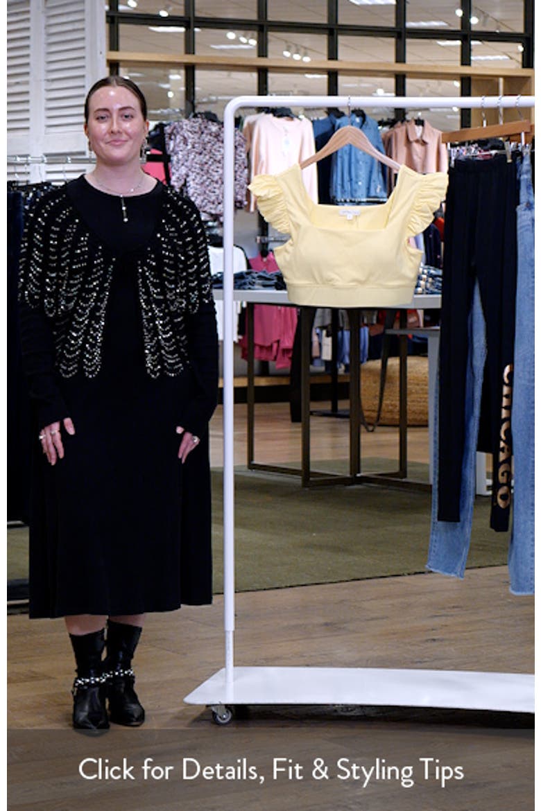 Puff Sleeve Crop Top video
