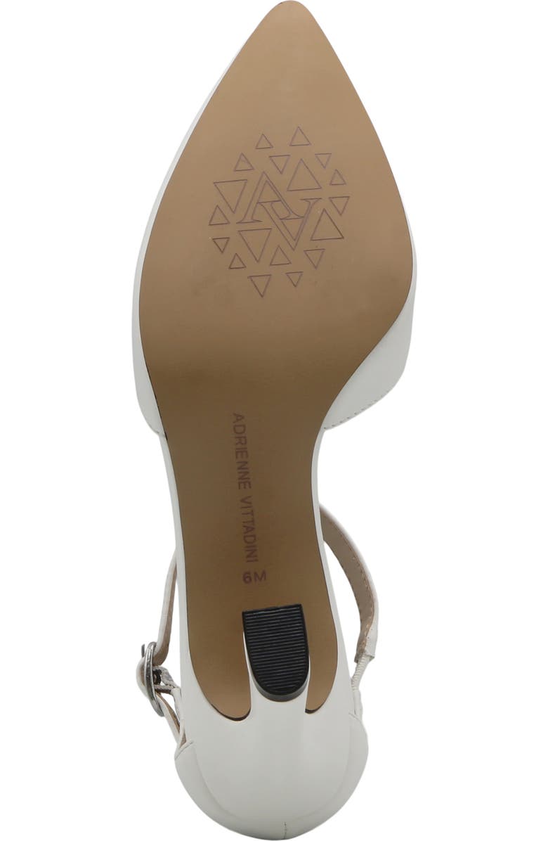 Adrienne Vittadini Narvis T-Strap Pump, Alternate, color, White