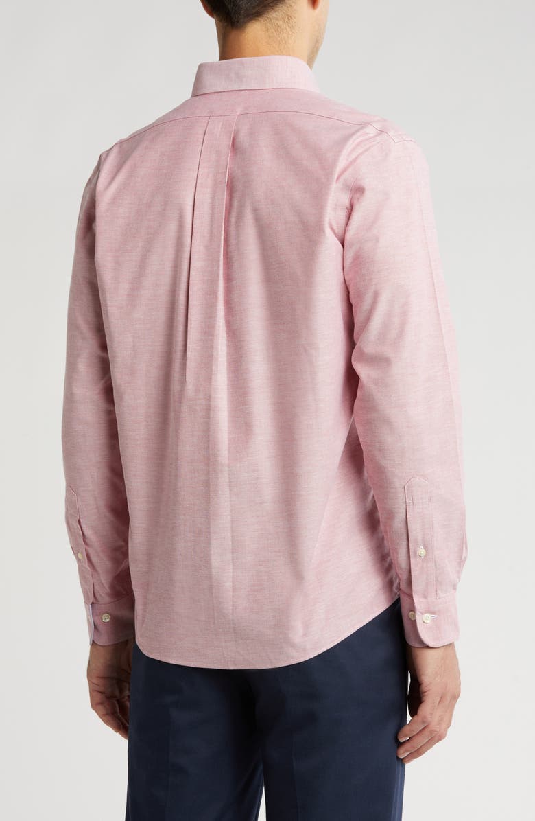 Brooks Brothers Regular Fit All-Season Cotton Button-Up Shirt, Alternate, color,