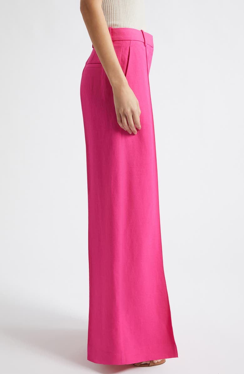 Reiss Charli Wide Leg Pants, Alternate, color, Pink
