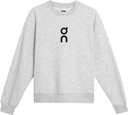 On Club Crewneck Cotton Blend Sweatshirt