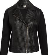 Anne Klein Asymmetric Moto Jacket