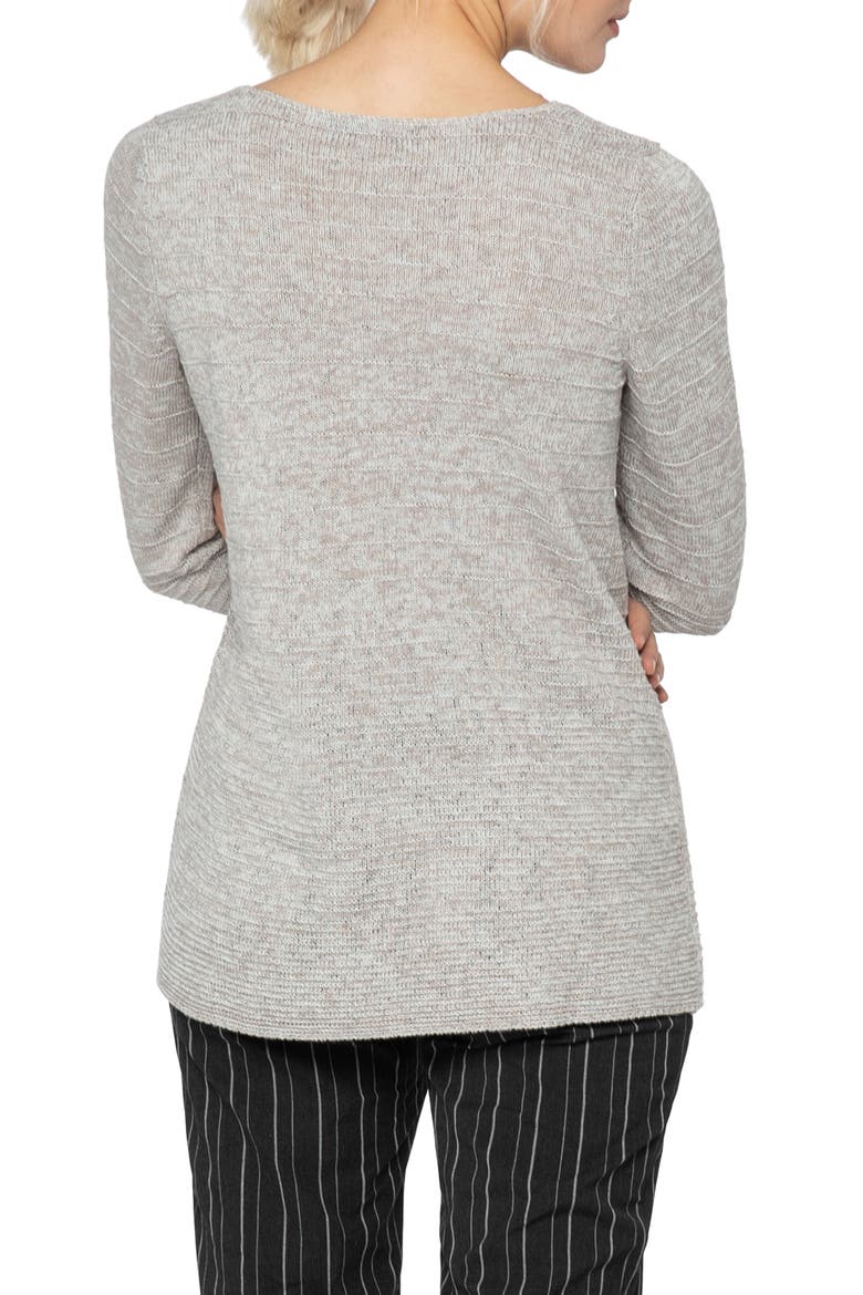 Cross Stitch Sweater, Alternate, color, RAINY DAY
