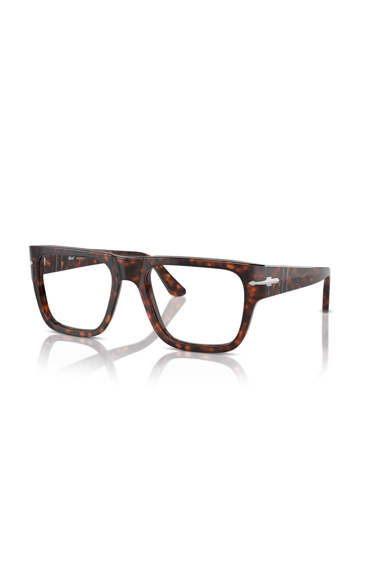53mm Square optical glasses, Main, color, Dark Tortoise