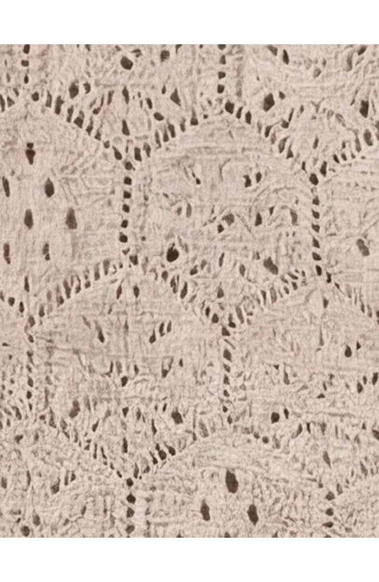 Hush Crochet Cotton Long Sleeve Cardigan, Alternate, color, Ecru White