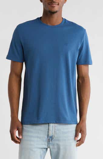 Calvin Klein Popcorn Pique Cotton Blend T-Shirt