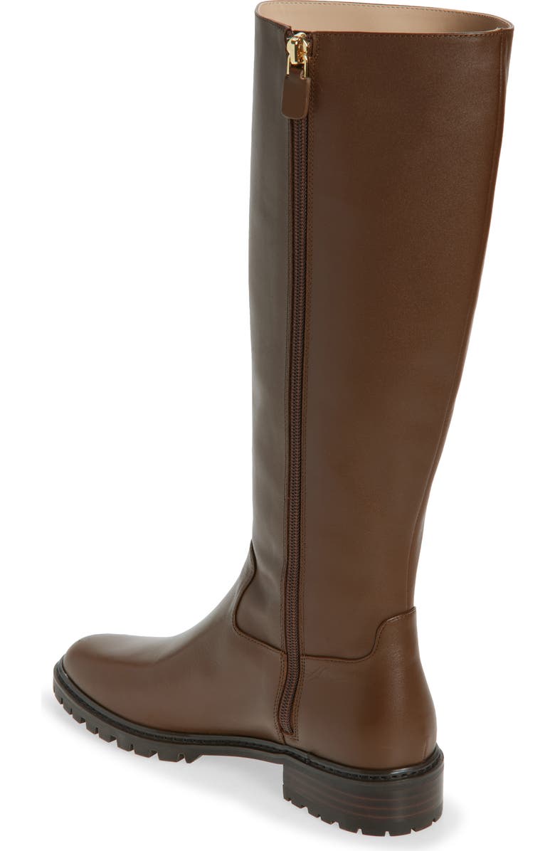 Stuart Weitzman City Zip Knee High Boot, Alternate, color, Espresso