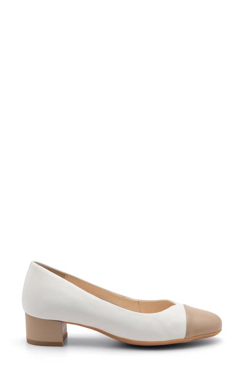 Ara Nanette Block Heel Pump In Multi