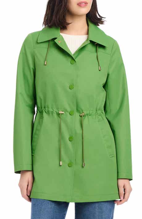 Kate Spade New York Magic Print Hooded Rain Jacket