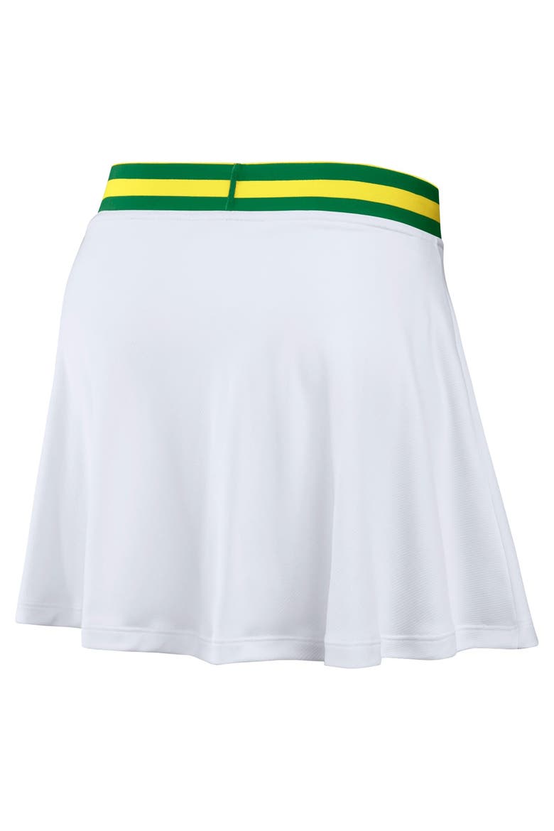 Women's Nike White Oregon Ducks Legacy Heritage Dri-FIT Skort, Alternate, color, White