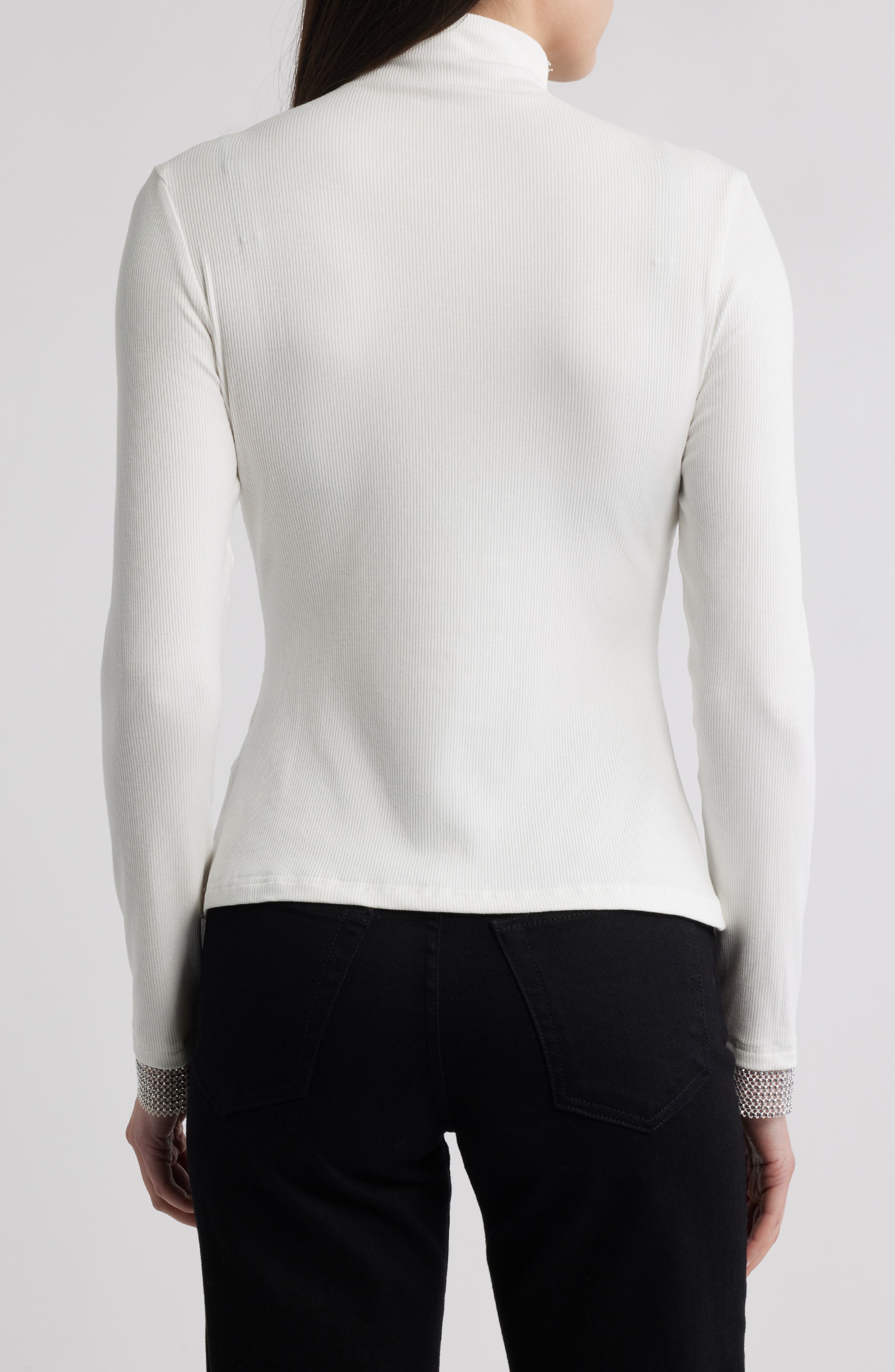 Gillian Rhinestone Rib Top - image 2