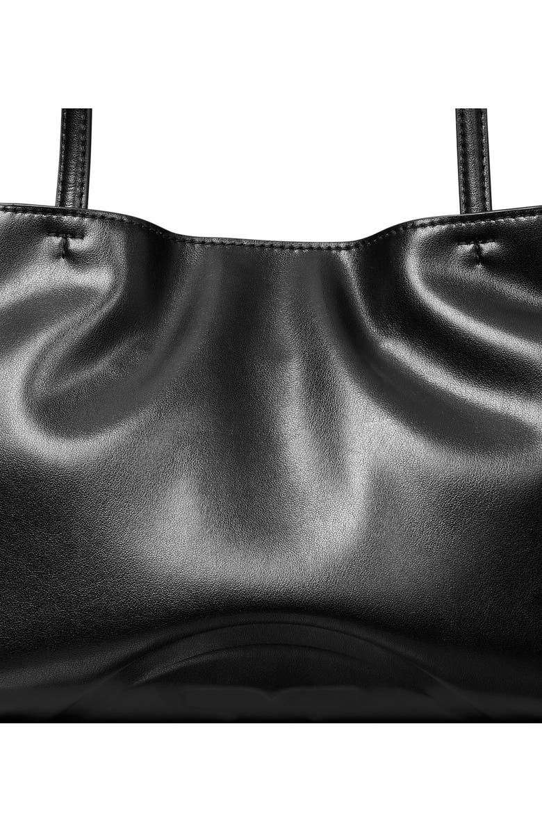 Tory Burch Small Ella Natuura<sup>™</sup> Drawstring Tote, Alternate, color, Black