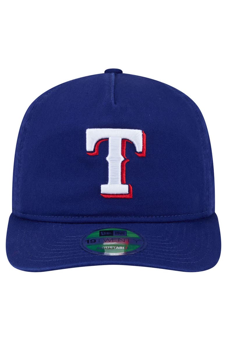 Men's New Era  Royal Texas Rangers Team 19TWENTY Adjustable Hat, Alternate, color, Royal