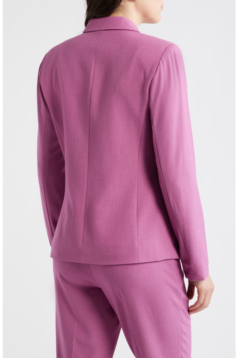 One-Button Blazer, Alternate, color, ROSETTE