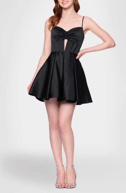 Sleeveless Fit & Flare Dress