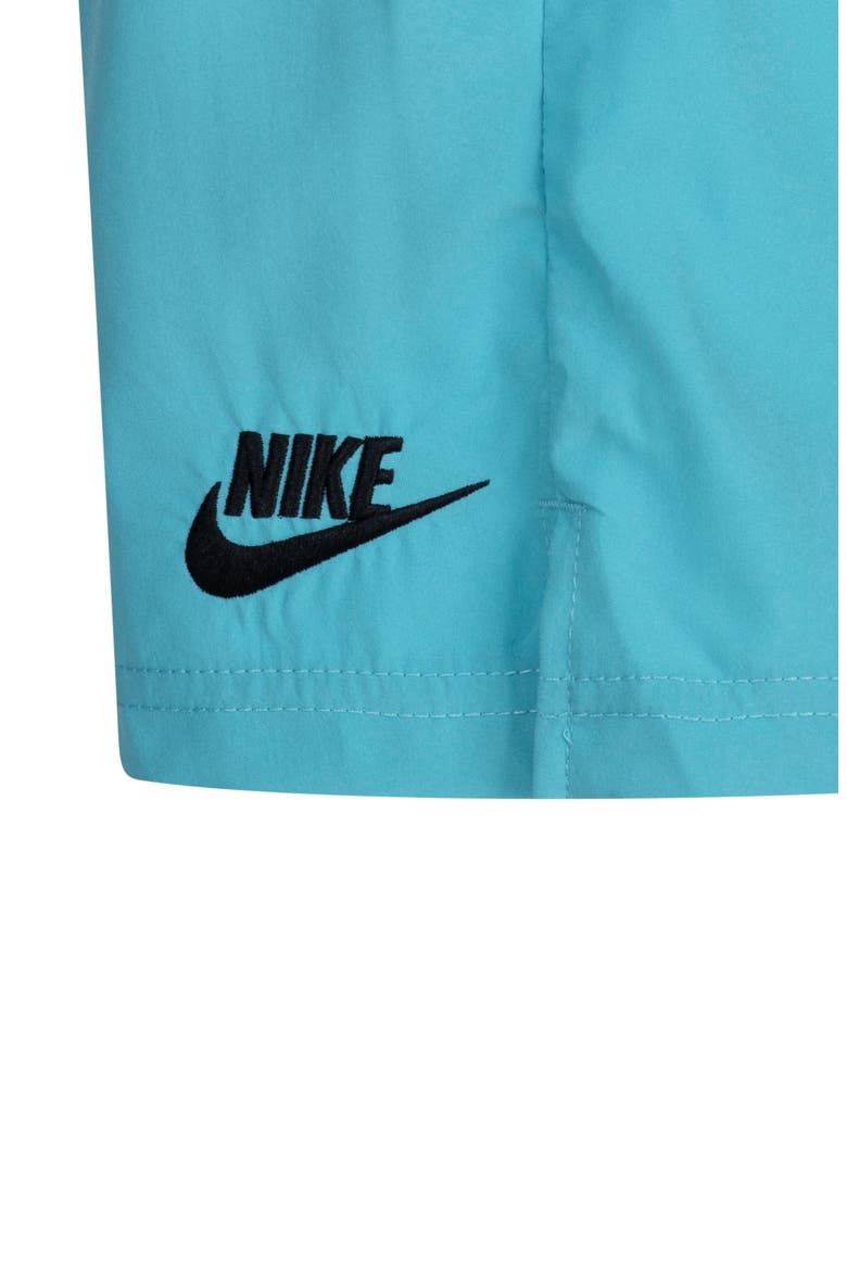 Kids' Logo Graphic T-Shirt & Dri-FIT Woven Shorts Set, Alternate, color, DUSTY CACTUS