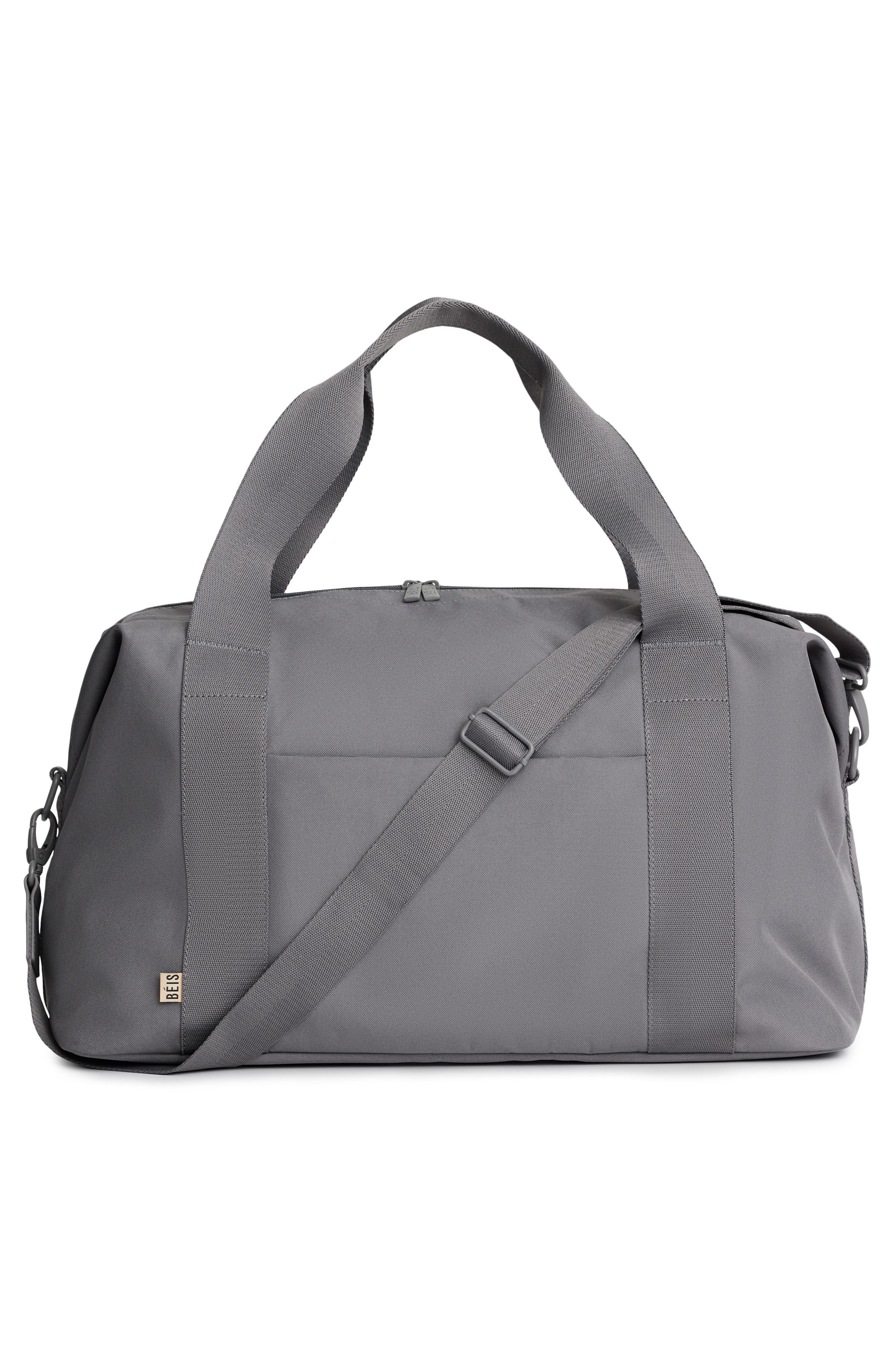The BÉISICS Duffle Bag, Alternate, color, GREY