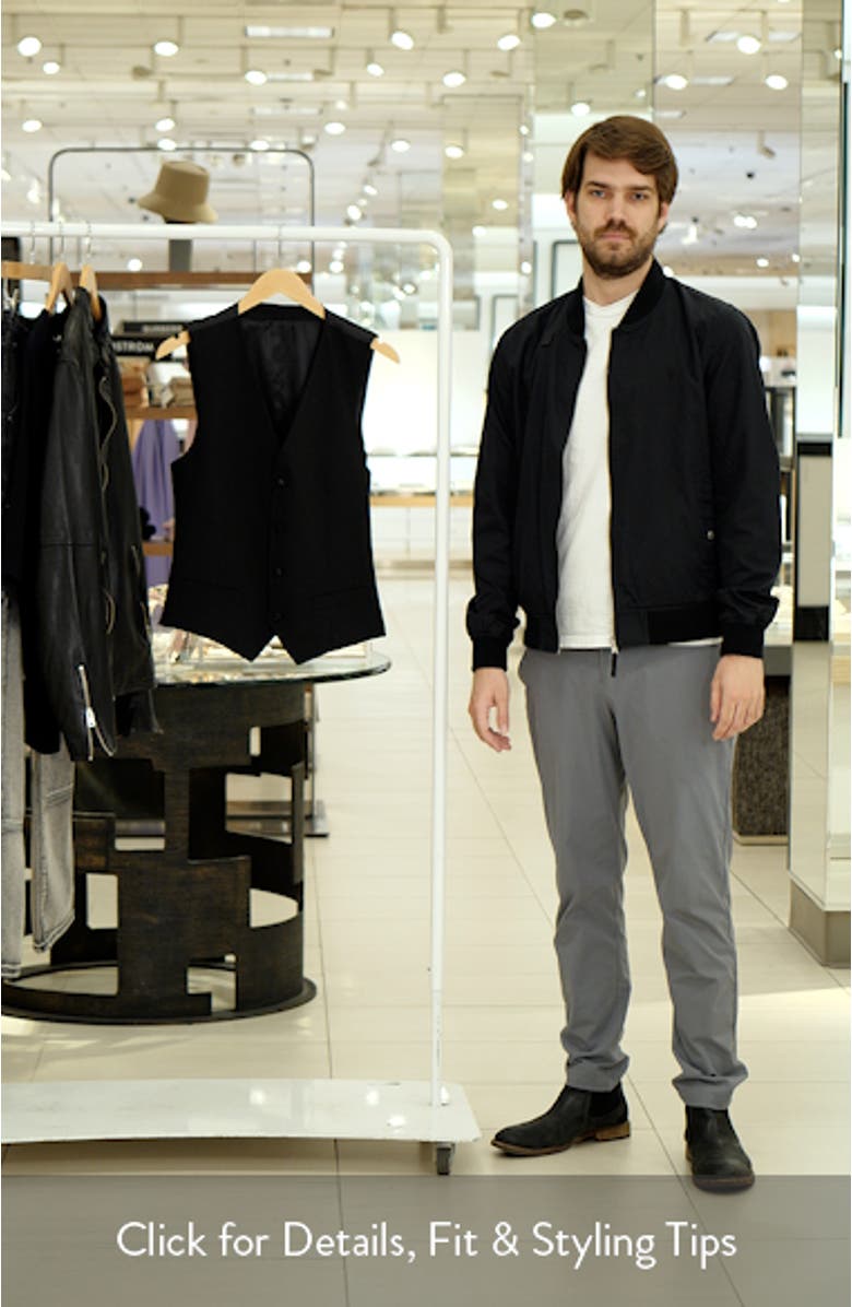 Paris Superslim Fit Stretch Suit Vest, sales video thumbnail