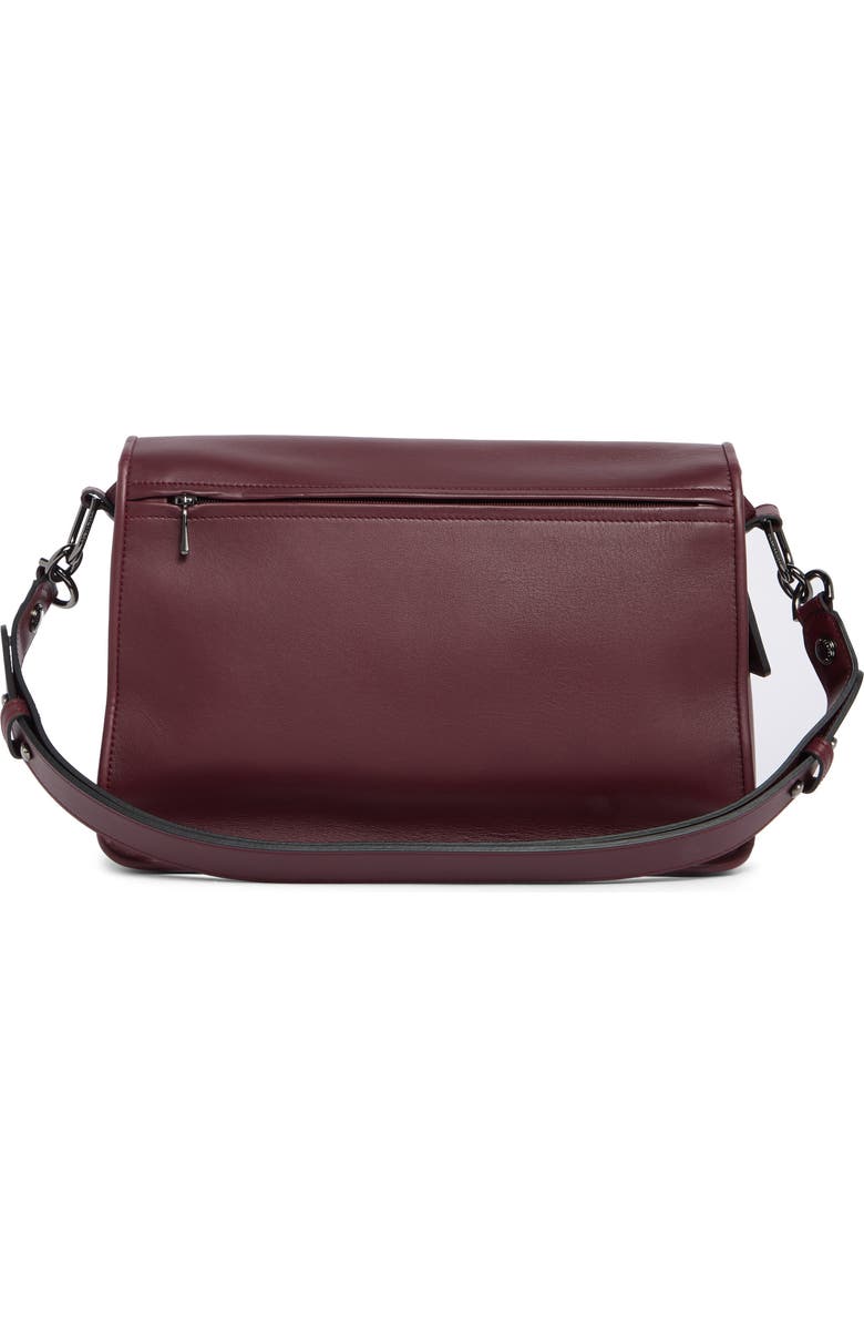 Longchamp Mademoiselle Perforated Shoulder Bag, Alternate, color, Brandy