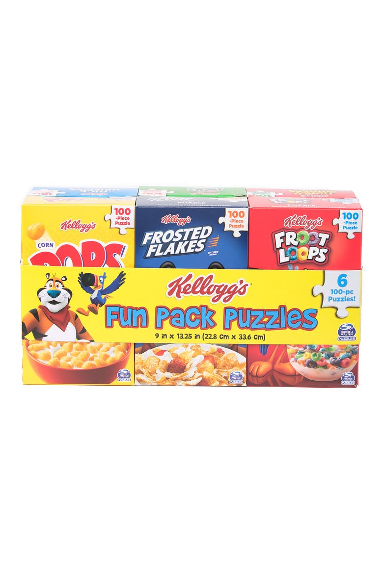 Kellog Cereal Multi Pack Puzzle, Main, color, MULTI