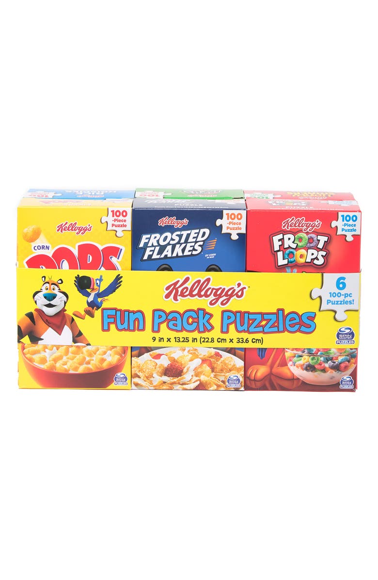 Spin Master Kellog Cereal Multi Pack Puzzle, Main, color,