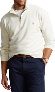 Polo Ralph Lauren Big & Tall Estate Rib Half-Zip Pullover