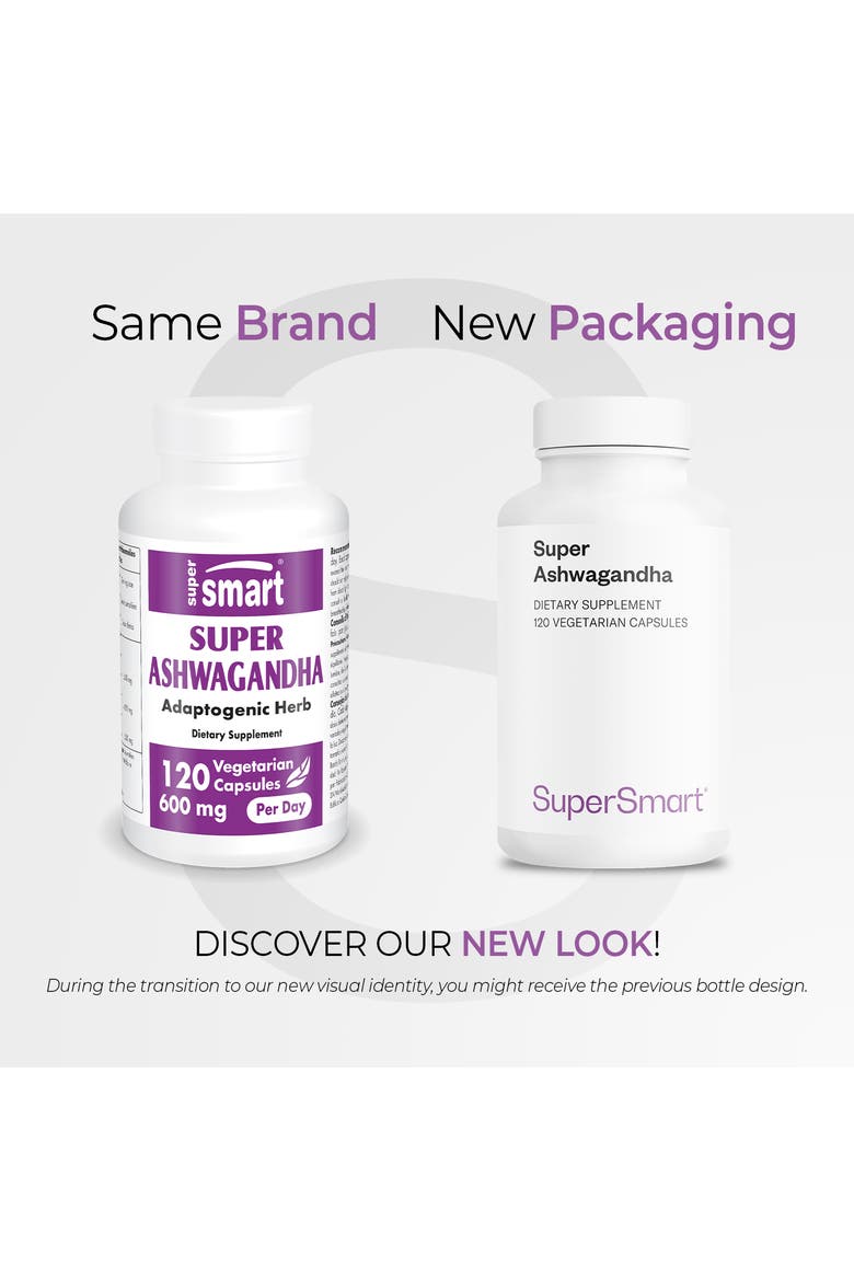 Super Ashwagandha 600mg, Alternate, color, None