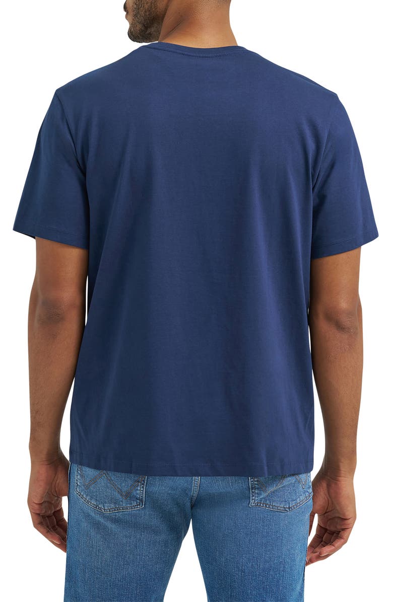 Wrangler Butts Embroidered T-Shirt, Alternate, color, Navy