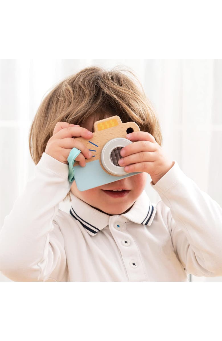 NEW CLASSIC TOYS Wooden Camera, Alternate, color, Multi