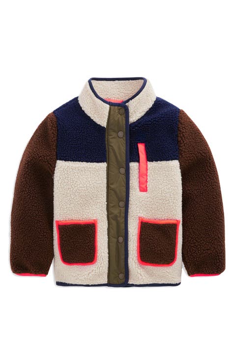 Kids' Fun Mix Recycled Polyester Fleece Jacket