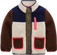 Mini Boden Kids' Fun Mix Recycled Polyester Fleece Jacket