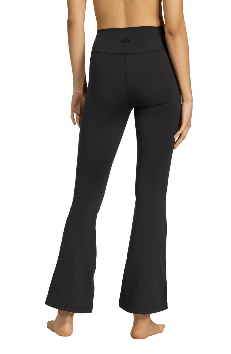 adidas AllMe Essential Flare Leggings, Alternate, color, Black/ Black