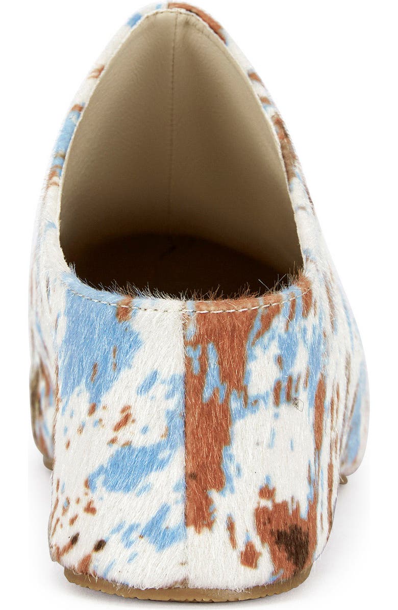 AZALEA WANG Darwin Faux Calf Hair Clog, Alternate, color,