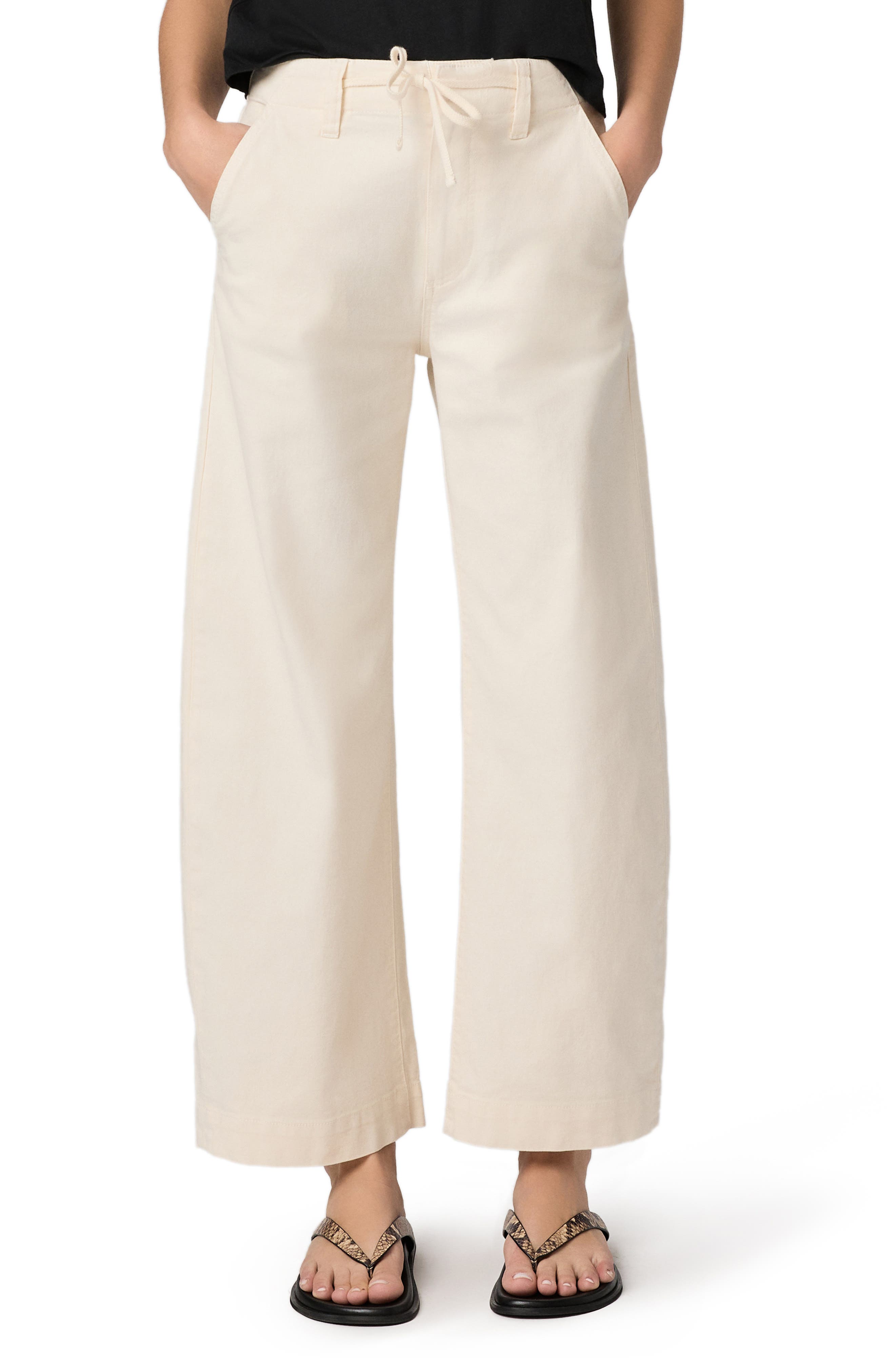 Arellia Tie Waist Ankle Pants