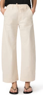 PAIGE Arellia Tie Waist Ankle Pants
