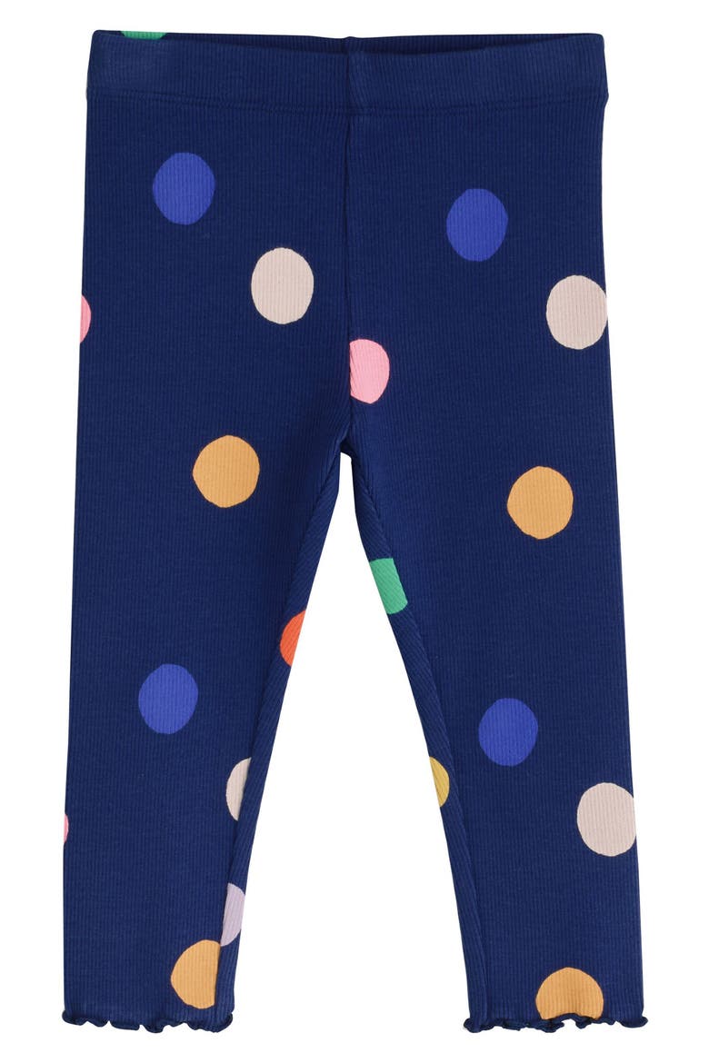 Kids' Rib 5-Pack Print Leggings, Alternate, color, MULTI