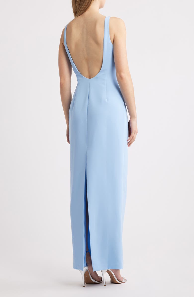 Amanda Uprichard Marbella Maxi Dress, Alternate, color, Baby Blue