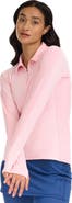 BloqUV Women's Long Sleeve Quarter Zip Polo