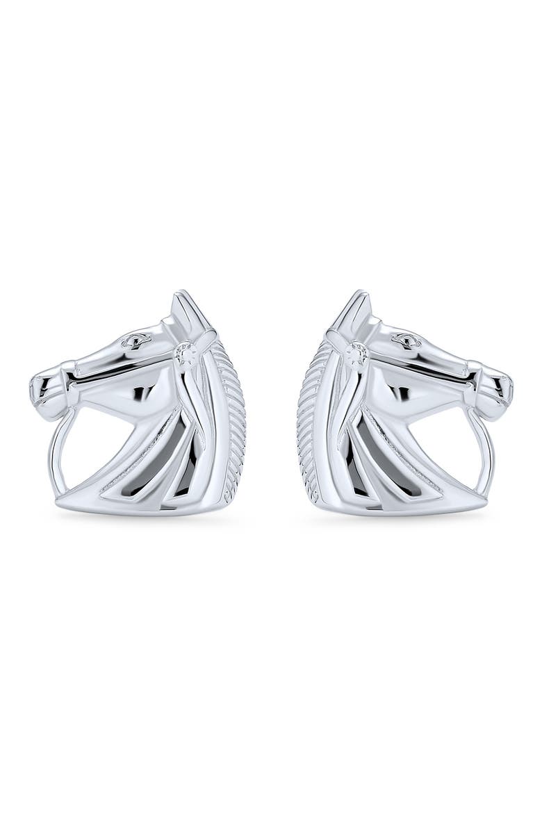 Sterling Silver In The Saddle Studs, Main, color, SILVER