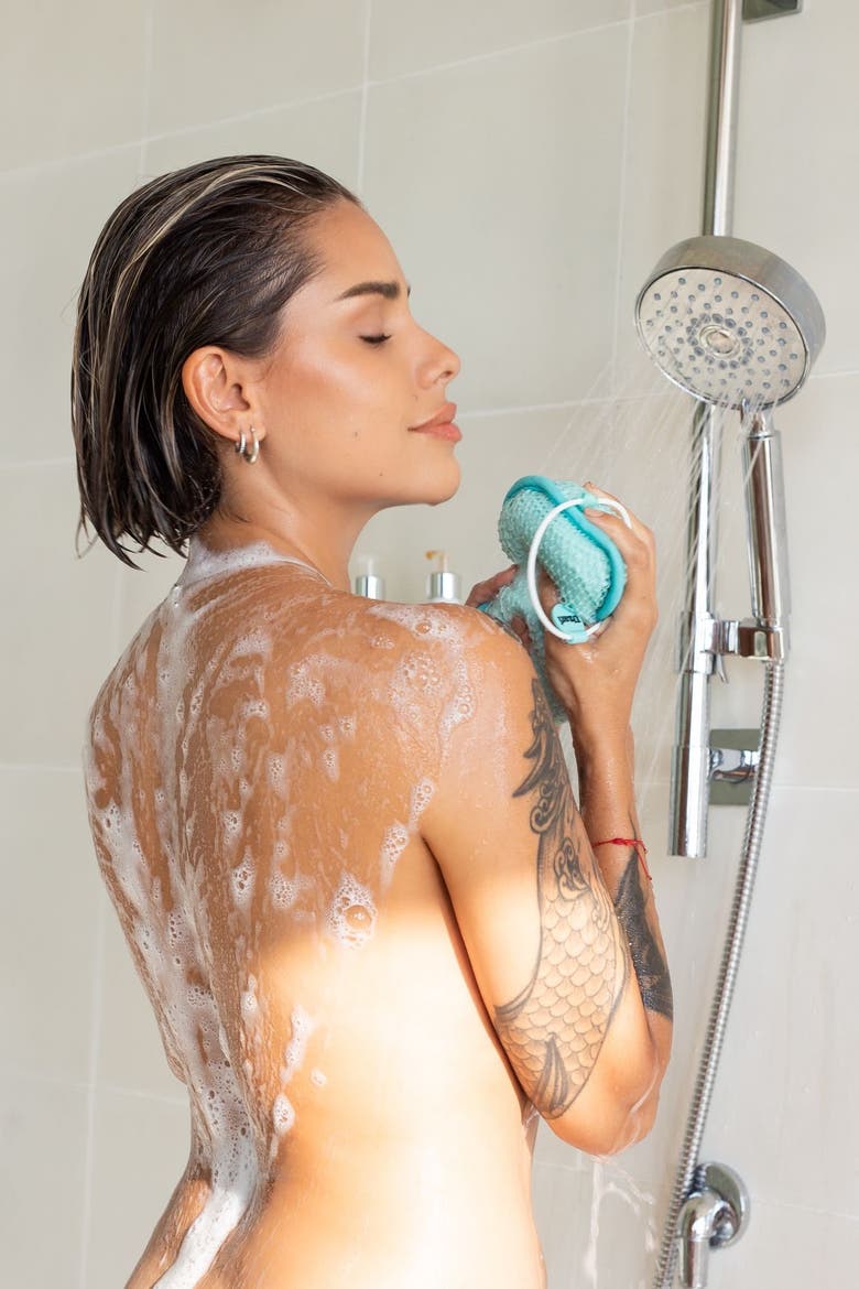 U-scrub Exfoliator, Alternate, color, Blue