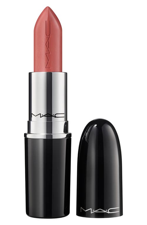 Mac Lustreglass Sheer-shine Lipstick In Red