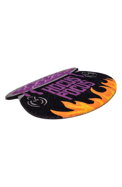 Entryways Hocus Pocus Coir Doormat Holiday Doormat Rug In Purple