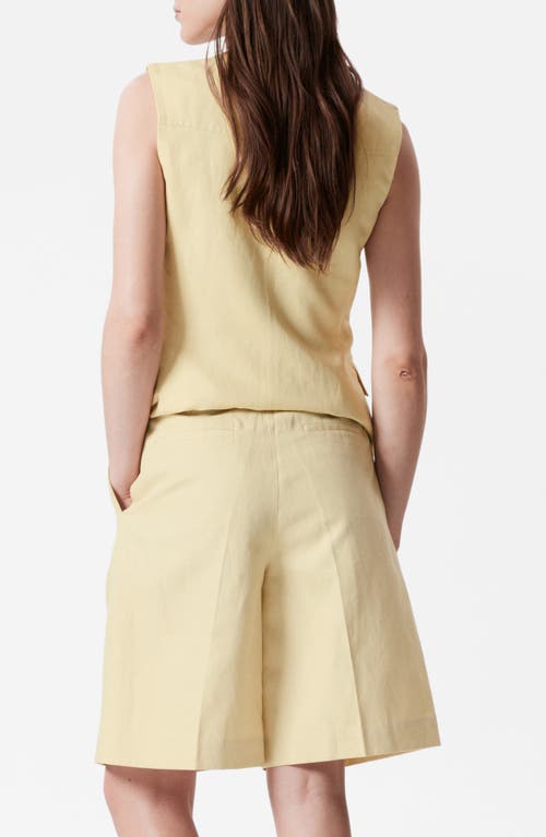 & Other Stories Cotton Blend Bermuda Shorts